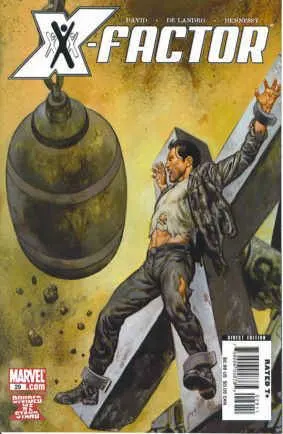 X-Factor, Vol. 3 #29 Glenn Fabry Regular comic book cover, 2008