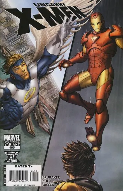 Uncanny X-Men, Vol. 1 #495 2nd Printing Mike Choi comic book cover, 2008