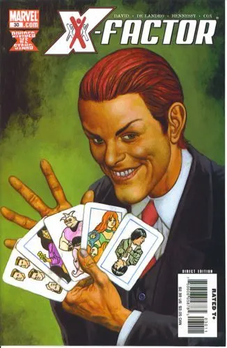 X-Factor, Vol. 3 #30 Glenn Fabry Regular comic book cover, 2008