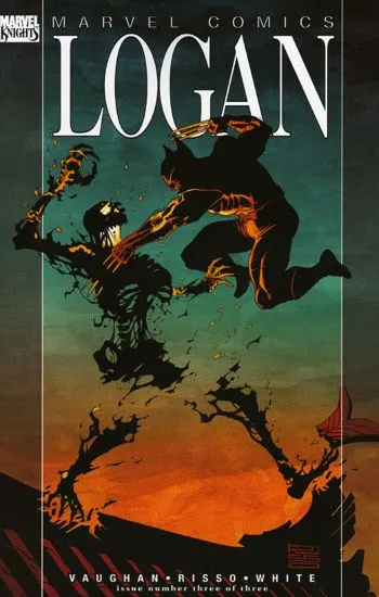Logan #3 comic book cover, 2008