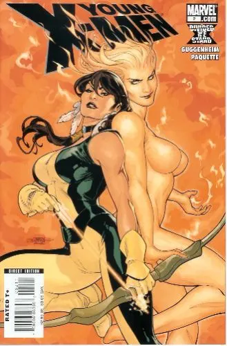 Young X-Men #2 Terry Dodson Regular comic book cover, 2008