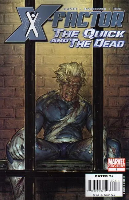 X-Factor: The Quick and the Dead #1 comic book cover, 2008
