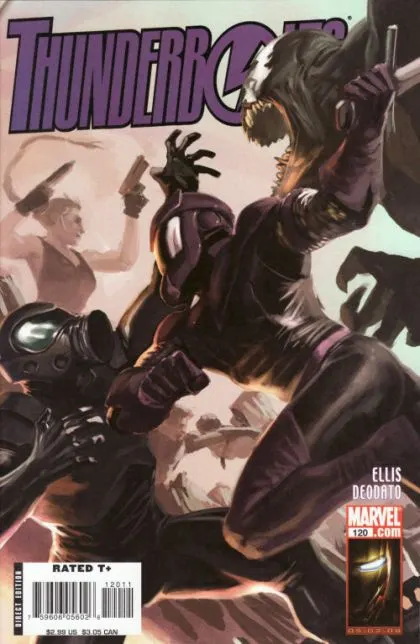 Thunderbolts, Vol. 1 #120 comic book cover, 2008