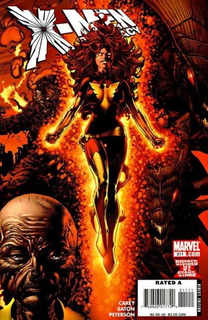 X-Men: Legacy, Vol. 1 #211 David Finch Regular comic book cover, 2008