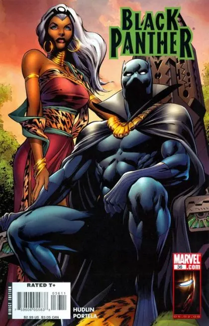 Black Panther, Vol. 4 #36 Alan Davis Regular comic book cover, 2008