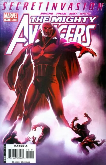 Mighty Avengers, Vol. 1 #14 Marko Djurdjević Regular comic book cover, 2008