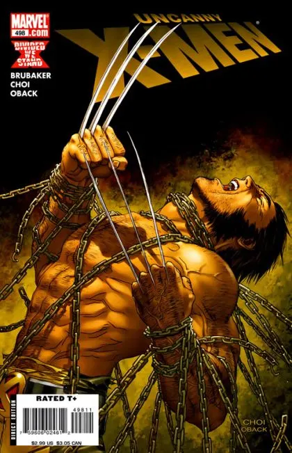 Uncanny X-Men, Vol. 1 #498 Mike Choi Regular comic book cover, 2008