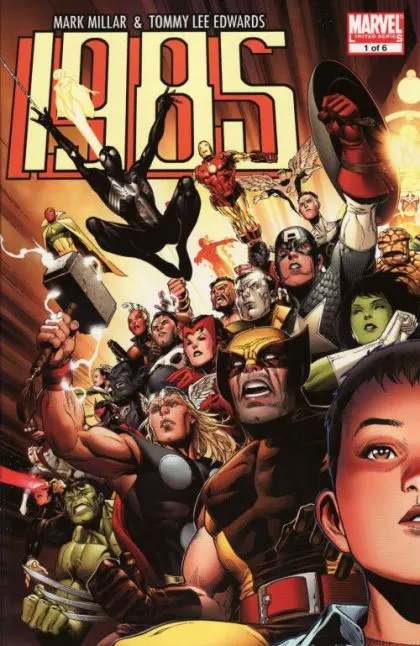 Marvel 1985 #1 Jim Cheung Cover B - Heroes Variant comic book cover, 2008