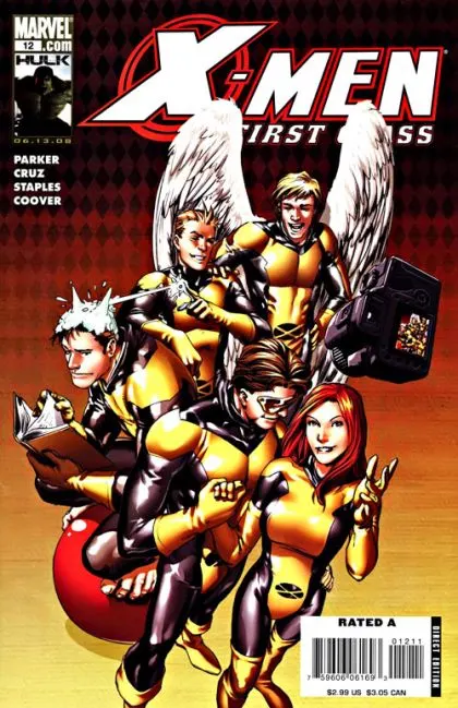 X-Men: First Class, Vol. 2 #12 Carlo Pagulayan Regular comic book cover, 2008