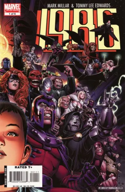 Marvel 1985 #1 Jim Cheung Cover C - Villains Variant comic book cover, 2008