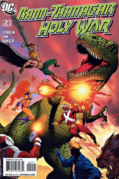 Rann-Thanagar: Holy War #2 comic book cover, 2008