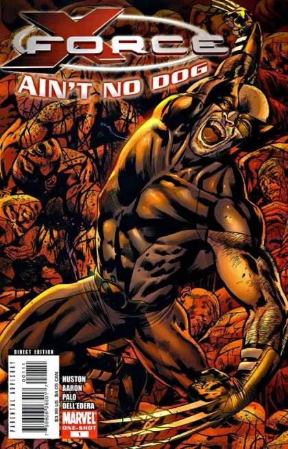 X-Force: Ain't No Dog #1 Bryan Hitch Regular comic book cover, 2008