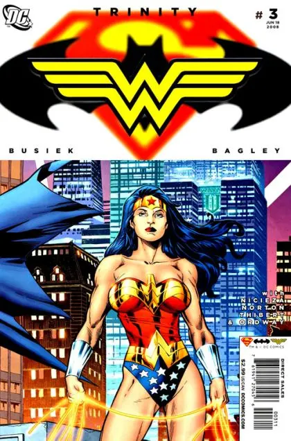Trinity, Vol. 1 #3 comic book cover, 2008