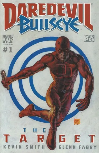 Daredevil: The Target #1 comic book cover, 2003