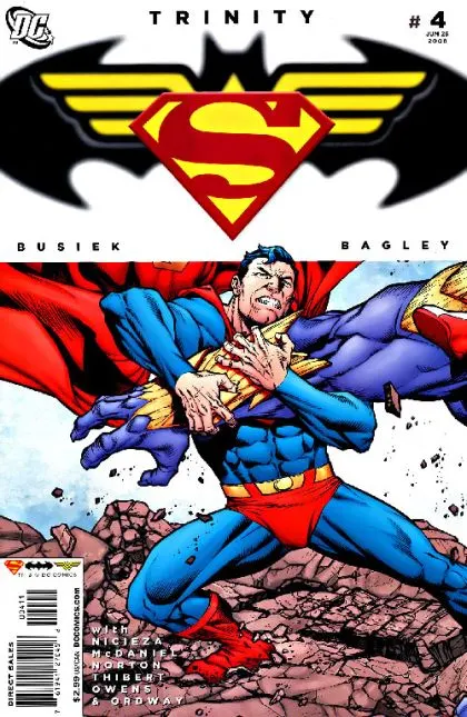 Trinity, Vol. 1 #4 comic book cover, 2008