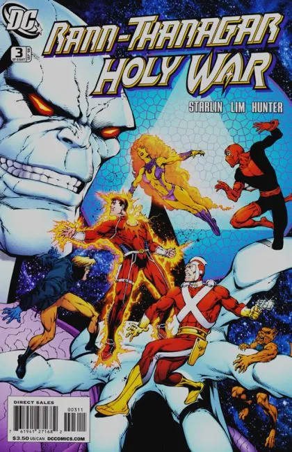 Rann-Thanagar: Holy War #3 comic book cover, 2008
