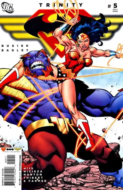 Trinity, Vol. 1 #5 comic book cover, 2008
