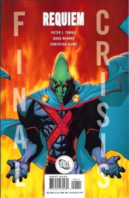 Final Crisis: Requiem #1 Character Cover comic book cover, 2008