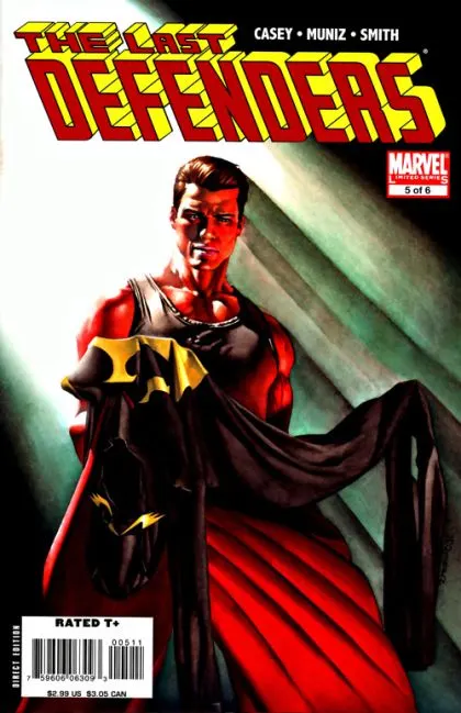 The Last Defenders #5 comic book cover, 2008