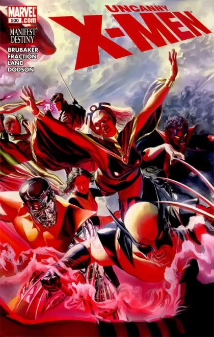 Uncanny X-Men, Vol. 1 #500 Alex Ross Regular comic book cover, 2008