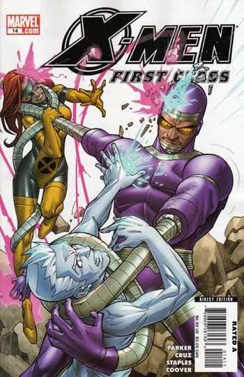 X-Men: First Class, Vol. 2 #14 Roger Cruz Regular comic book cover, 2008