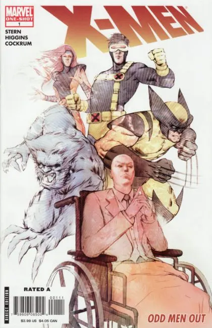 X-Men: Odd Men Out #1 comic book cover, 2008