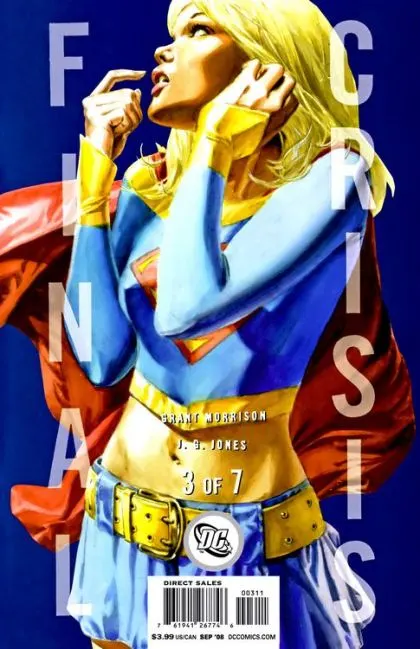 Final Crisis #3 J.G. Jones Regular comic book cover, 2008
