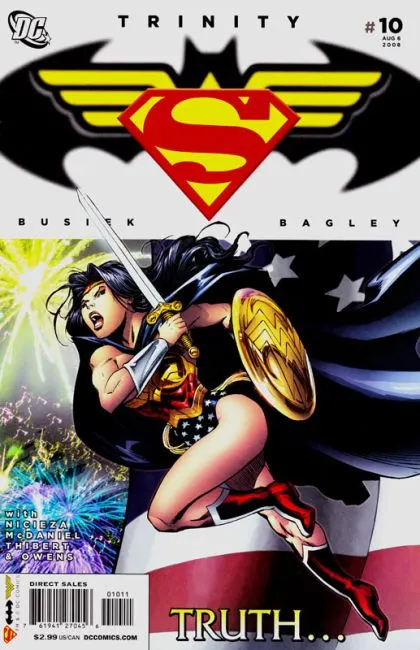 Trinity, Vol. 1 #10 comic book cover, 2008