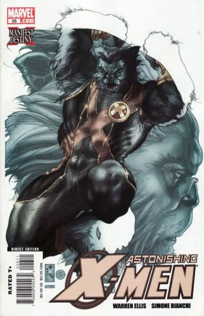 Astonishing X-Men, Vol. 3 #26 Direct Edition comic book cover, 2008