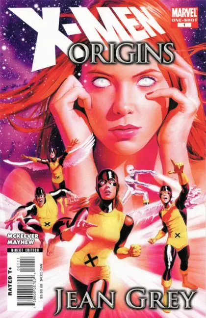 X-Men Origins: Jean Grey #1 Mike Mayhew Regular comic book cover, 2008