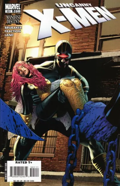 Uncanny X-Men, Vol. 1 #501 Greg Land Regular comic book cover, 2008