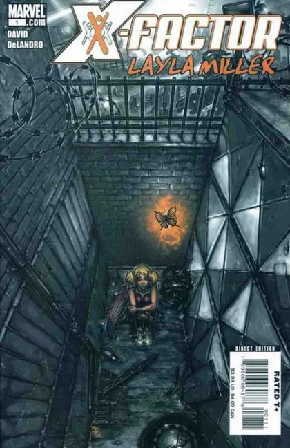 X-Factor Special: Layla Miller #1 Boo Cook Regular comic book cover, 2008