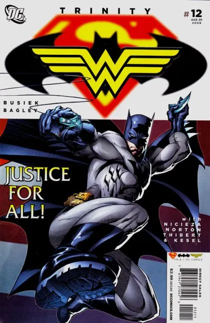 Trinity, Vol. 1 #12 comic book cover, 2008