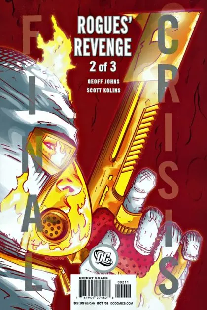 Final Crisis: Rogues' Revenge #2 Scott Kolins Regular comic book cover, 2008