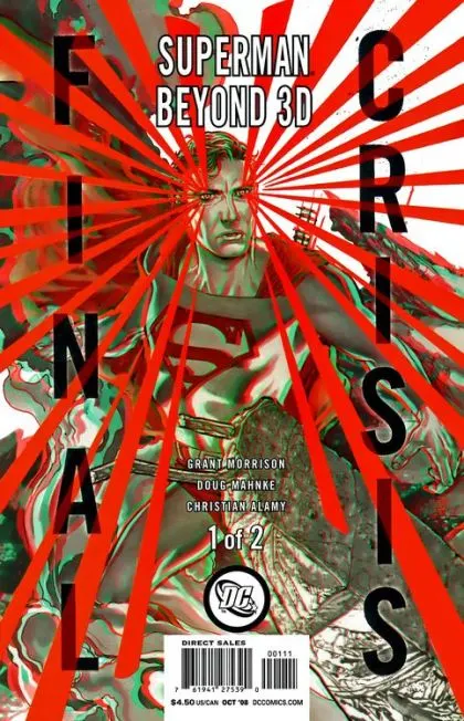 Final Crisis: Superman Beyond #1 Character Cover comic book cover, 2008