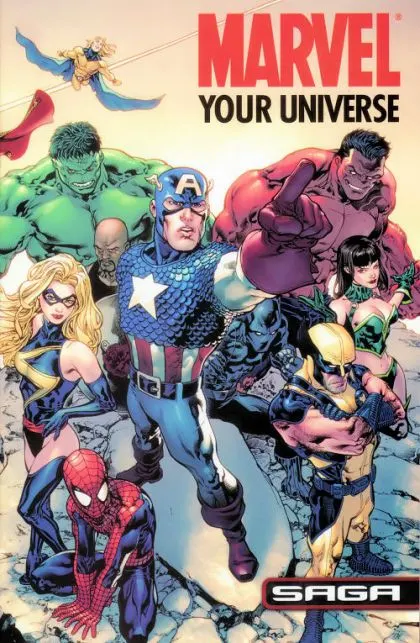 Marvel: Your Universe Saga #0 comic book cover, 2008