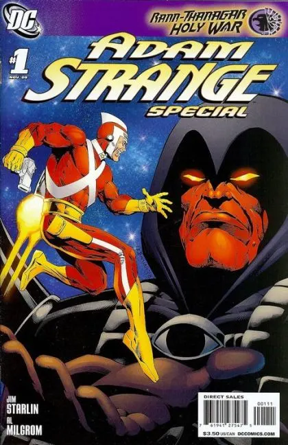 Adam Strange Special #1 comic book cover, 2008