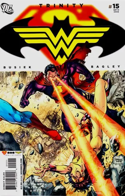 Trinity, Vol. 1 #15 comic book cover, 2008