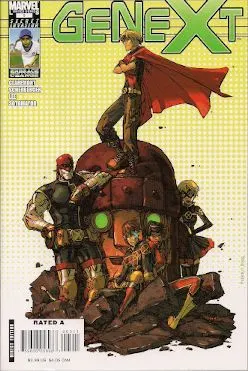 GeNext #5 comic book cover, 2008