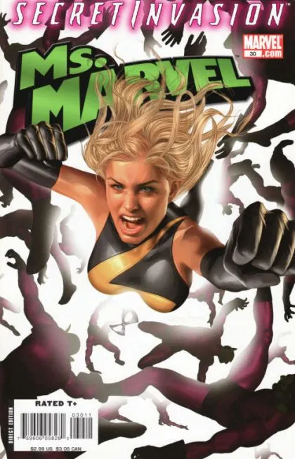 Ms. Marvel, Vol. 2 #30 Greg Horn Regular comic book cover, 2008