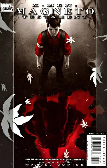 X-Men: Magneto Testament #1 comic book cover, 2008
