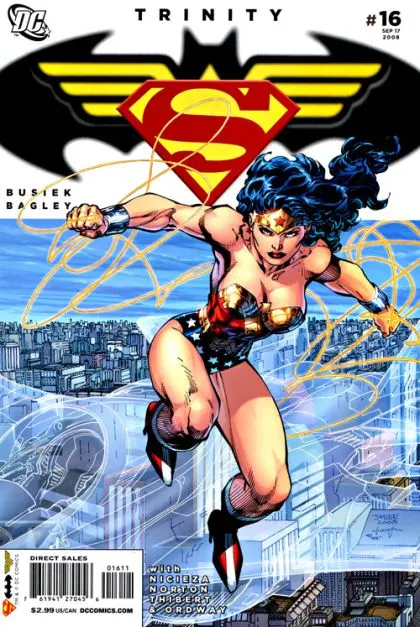 Trinity, Vol. 1 #16 comic book cover, 2008