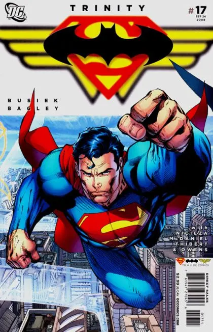 Trinity, Vol. 1 #17 comic book cover, 2008
