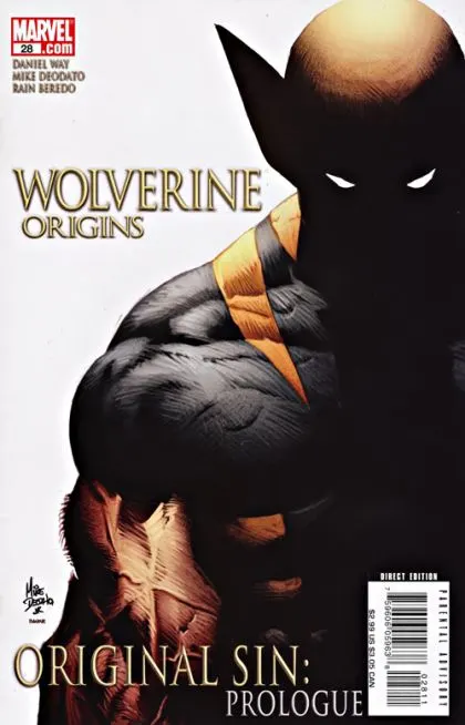 Wolverine: Origins #28 Mike Deodato Jr. Regular comic book cover, 2008