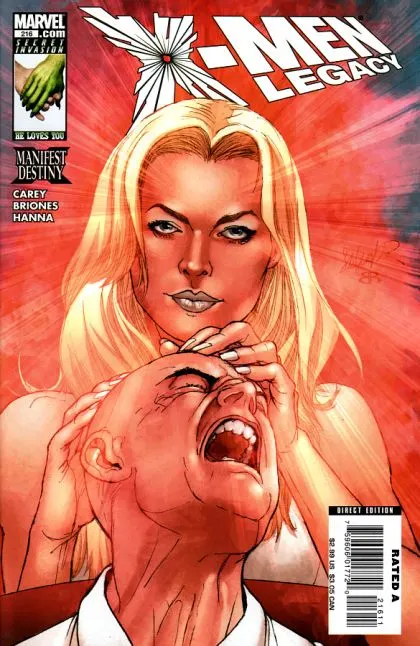 X-Men: Legacy, Vol. 1 #216 Salvador Larroca Regular comic book cover, 2008