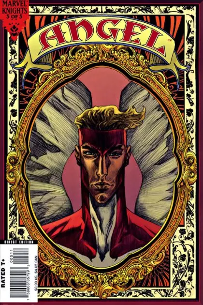 Angel: Revelations #5 comic book cover, 2008