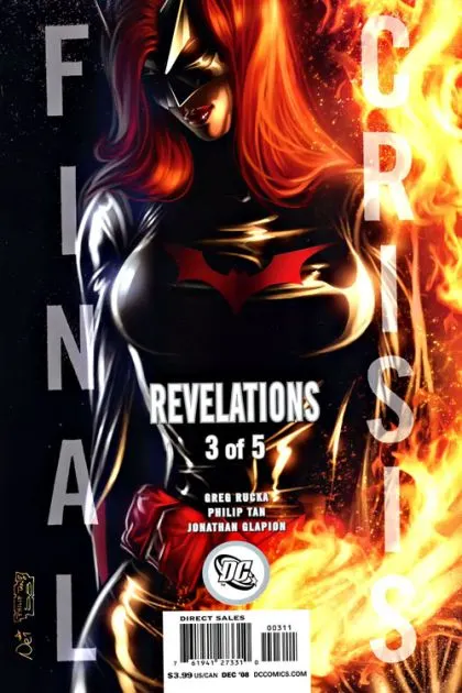 Final Crisis: Revelations #3 Character Cover comic book cover, 2008