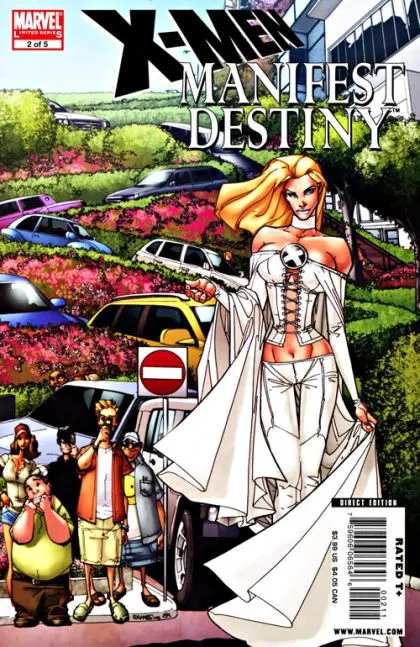 X-Men: Manifest Destiny #2 comic book cover, 2008
