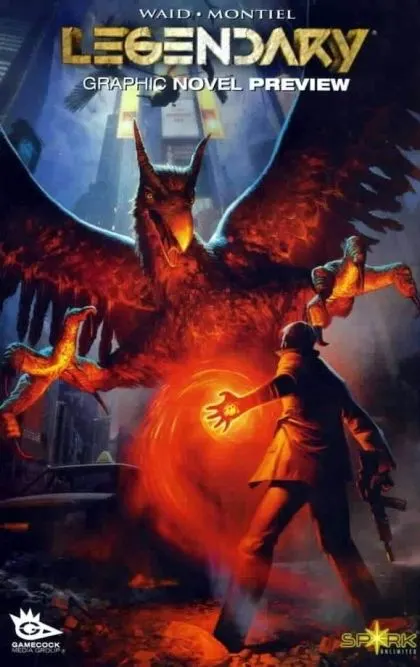 Legendary #0 comic book cover, 2008