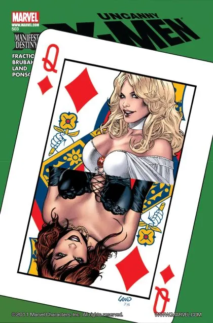 Uncanny X-Men, Vol. 1 #503 Newsstand Edition comic book cover, 2008